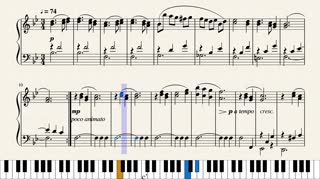 A MOZART REINCARNATED - ENNIO MORRICONE (piano solo sheet music, spartito)