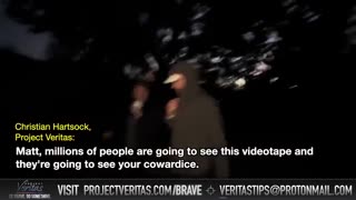 Project Veritas Reporter Chris Hartsock confronting YouTube VP