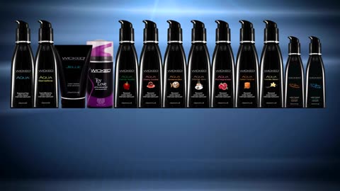 Wicked Aqua Flavoured Water Based Personal Lubricants