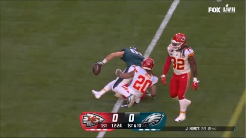 Kansas City Chiefs vs. Philadelphia Eagles 1st QTR 2023