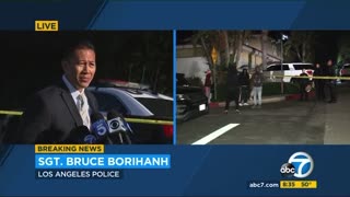 Police give an update on the Beverly Crest shooting