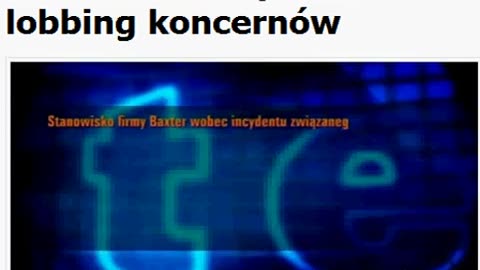 2009 Skażone szczepionki i lobbing koncernów - świńska grypa