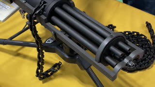 .22LR Beltfed Gatling Gun!