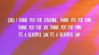 TRINIX x Rushawn - It’s A Beautiful Day (Lyrics) | lord i thank you for sunshine thank you for rain