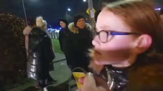 Young Irish Girl Asks Questions To The Police And Gets Ignored