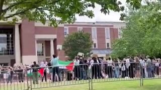 Frats Shut Down Anti-Israel Protests With Powerful Rendition Of The National Anthem