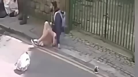 A community comes together to take out the trash when an elderly man is attacked in Yorkshire, UK.