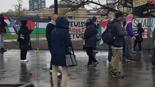 PRO NWO PROTEST AT U OF T TORONTOSTAN