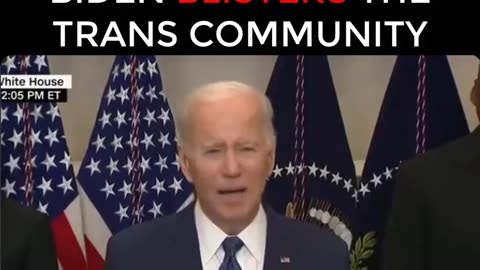 Biden BLISTERS the Trans Community