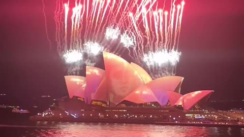 Beautiful~The Opening of the Vivid Sydney 2024 festival Australia