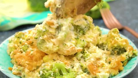 Creamy Dreamy Cheesy Broccoli Casserole | Perfect Side Dish