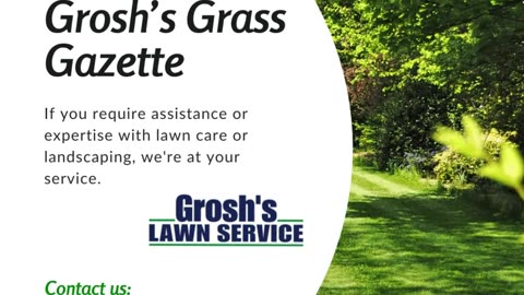 Grosh's Grass Gazette June 2024 Video E-Newsletter