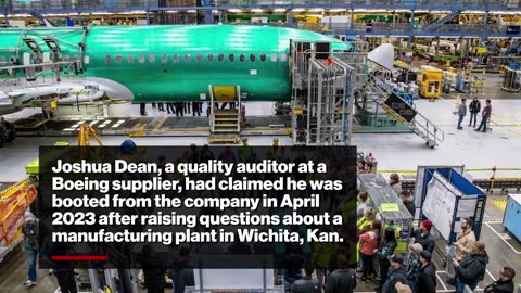 0:12 / 0:56 Second Boeing whistleblower Joshua Dean dies suddenly from severe infection