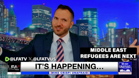 MIDDLE EAST REFUGEES ARE NEXT!