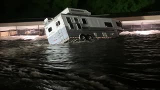 Flash Flooding in Hamilton, Texas