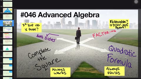 096 Advanced Algebra