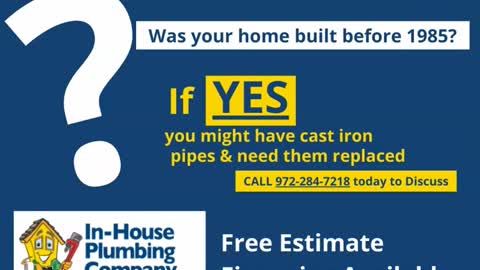 Cast Iron Sewer Pipe Replacement