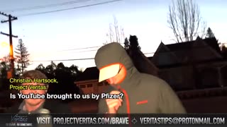 Youtube director that banned the Veritas Pfizer video is accosted on the street By Veritas