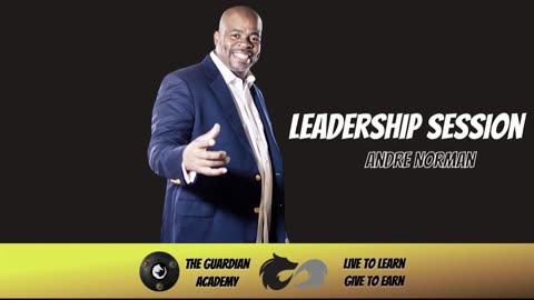 Andre Norman - TGA Leadership Sessions
