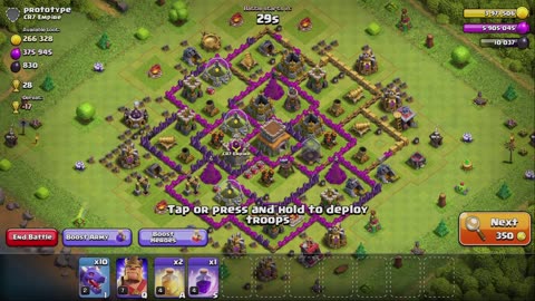 Day 44 of Clash of Clans. [#clashofclans, #coc, #day44]