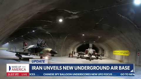 Iranian regime unveils "Death to Israel" missile, new underground air base