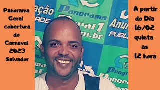 Panorama geral: Ivan Costa fará cobertura do Carnaval de Salvador 2023