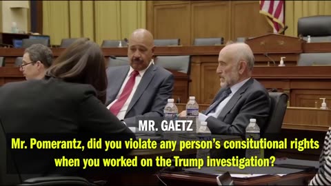 Prosecutor Pleads the Fifth When Asked if He Broke the Law Investigating Trump