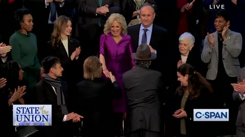 Did Jill Biden just kiss Kamala's husband on the LIPS