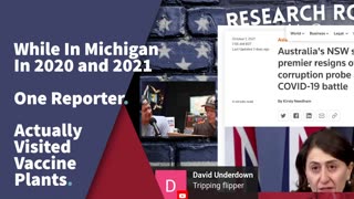 In 2020 and 2021, One Reporter Actually Visited Michigan Vaccine Plants