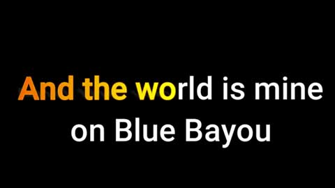 Kelly Clarkson Blue Bayou Karaoke