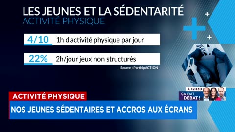 Constat d’échec pour les enfants et adolescents québécois- sédentaires et accros aux écrans - explic