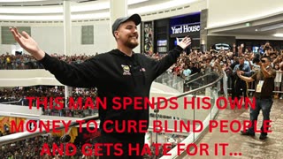 MRBEAST HELPS CURE BLIND PEOPLE AND HE GETS BACKLASH FROM WOKE LUNATICS ABOUT DOING A GOOD DEED!