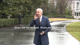 Biden tells press ahead of critical WH meeting with Speaker McCarthy: 'Show me his budget!'
