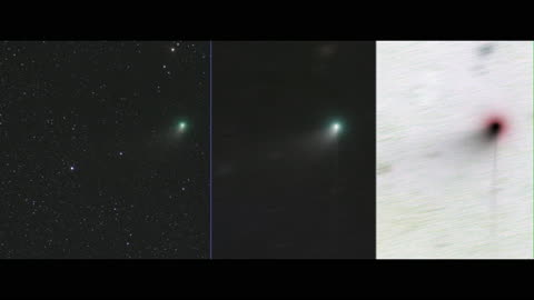 Comet Recedes from Earth