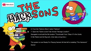 The Simpsons 1UP Arcade RetroArch Softmod file Pack+Install Guide. (The Hacksons Theme Coming Soon!)