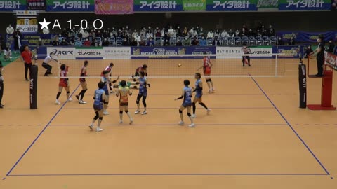 20230205 V-league AGEO vs OKAYAMA Court End View