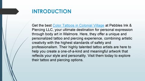 Get the best Color Tattoos in Colonial Village