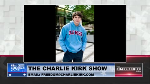 Charlie Kirk Reacts to Ridiculous "Scandal" of Frat Bro Counter-Protestor While Rioters Roam Free