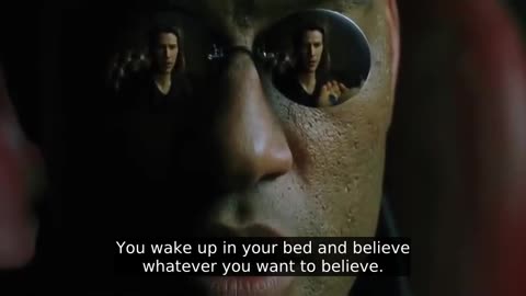 Remember, all I’m offering is the truth, nothing more… THE MATRIX, 1999