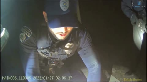 Video shows police save alleged burglar who was shot by homeowner