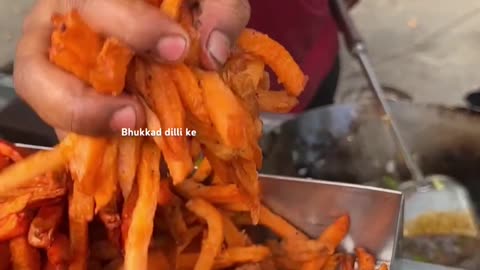 Street style Chilli Potato🔥🥵-- Indian Street food