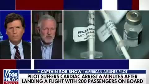 The pilot named Bob Snow blames COVID ( #CCP Virus ) vaccines