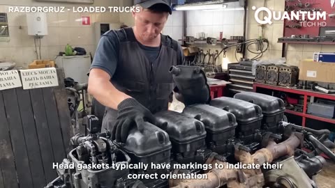 Assembly of Massive Scania Truck Engine and Start Test| Start to Finish @trucks_channel_razborgruz