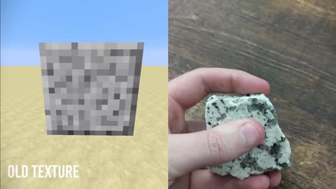 MINECRAFT BLOCKS VS REAL LIFE ROCKS