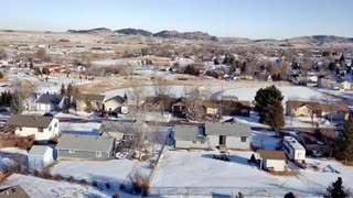 Drone test in the winter