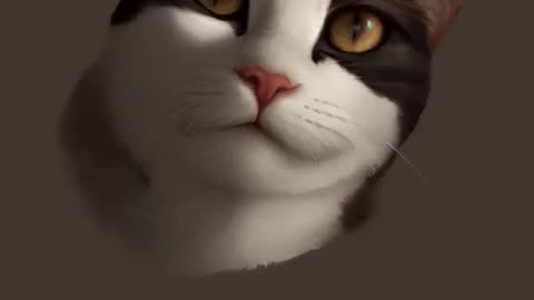(FREAKY) Dean the Crypto Cat: A Feline Portrait in Digital Art