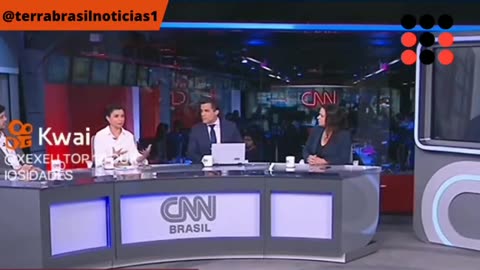 Janaina Paschoal fica perplexa com o nível de ódio da jornalista da CNN e perde a paciência