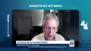 Augusto Nunes diz até breve para o "Programa 4 por 4"