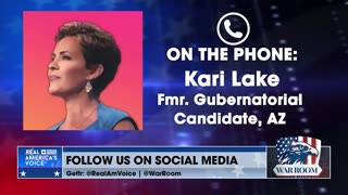 Kari Lake Joins the War Room to Discuss her Iowa Meet & Greet