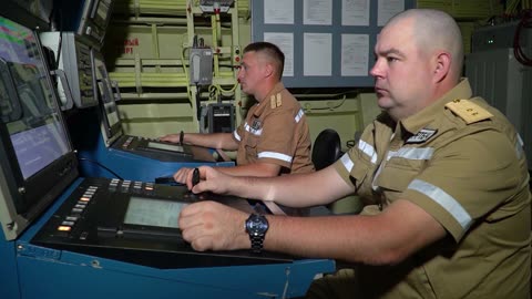 WAR IN UKRAINE: Russia Shows Off Frigate Firing Artillery In The Atlantic Ocean
